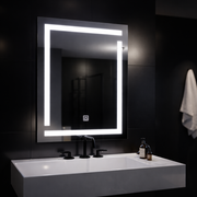 Giga LED mirror, 60x80cm, Touch, 6000K light