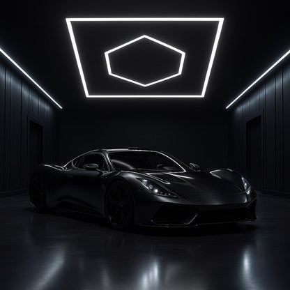 Honeycomb LED hexagons 1050mm X 1200mm