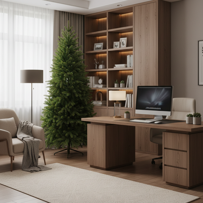 Artificial EIS Christmas tree, 210 cm, 666 tips, Green