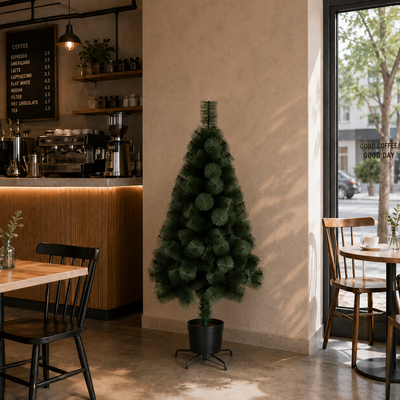 Artificial Fir Tree MANIITSOQ, 180 cm, 220 tips, Metal Support, Green