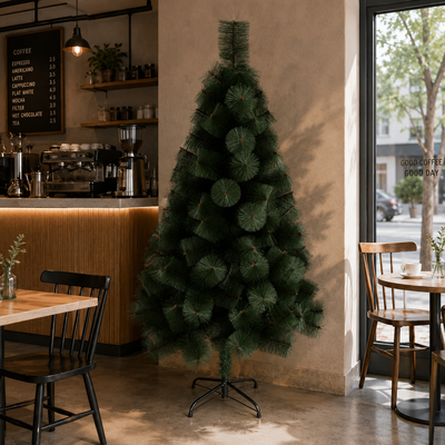 Artificial Fir Tree MANIITSOQ, 210 cm, 280 tips, Metal Support, Green