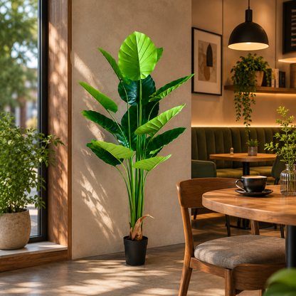 Decorațiune Epipremnum Aureum, 180 cm, 15 frunze, Verde