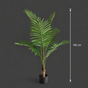 Decorațiune Howea Forsteriana, 160 cm, 7 frunze, Verde