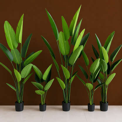 Decorațiune Strelitzia Nicolai, 250 cm, Verde