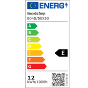 Round LED mirror, 50cm, Glanz Touch, Demister System, Dimmable
