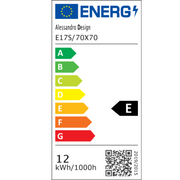 Round LED mirror, 70cm, VIVO Touch, Demister System, Dimmable