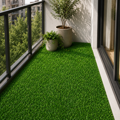 Artificial Grass For Outdoor, 25x25 cm, Thickness 2cm, Density 15 Threads, Green