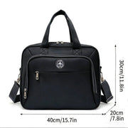 Business laptop bag ASTANA, 40x20x30cm, Oxford, Black