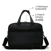 Business laptop bag ASTANA, 40x20x30cm, Oxford, Black