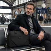 SHYMKENT Travel Bag, 46x22x28cm, Oxford, Black