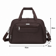 AKTAU Travel Bag, 45x20x30 cm, Oxford, Brown