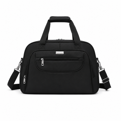 AKTAU Travel Bag, 45x20x30 cm, Oxford, Black