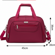 AKTAU Travel Bag, 45x20x30 cm, Oxford, Red