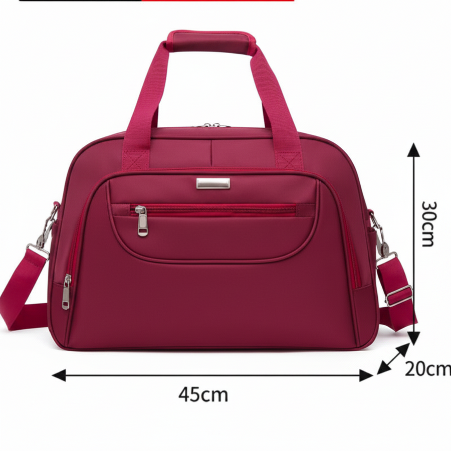 AKTAU Travel Bag, 45x20x30 cm, Oxford, Red