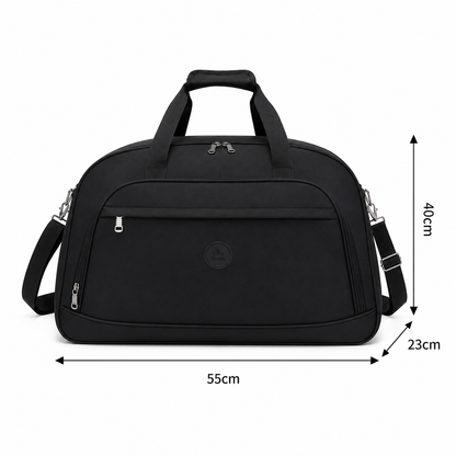 ATYRAU Travel Bag, 50x23x40 cm, Oxford, Black