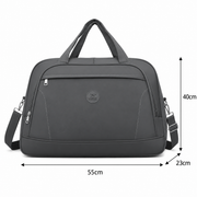 ATYRAU Travel Bag, 50x23x40 cm, Oxford, Grey
