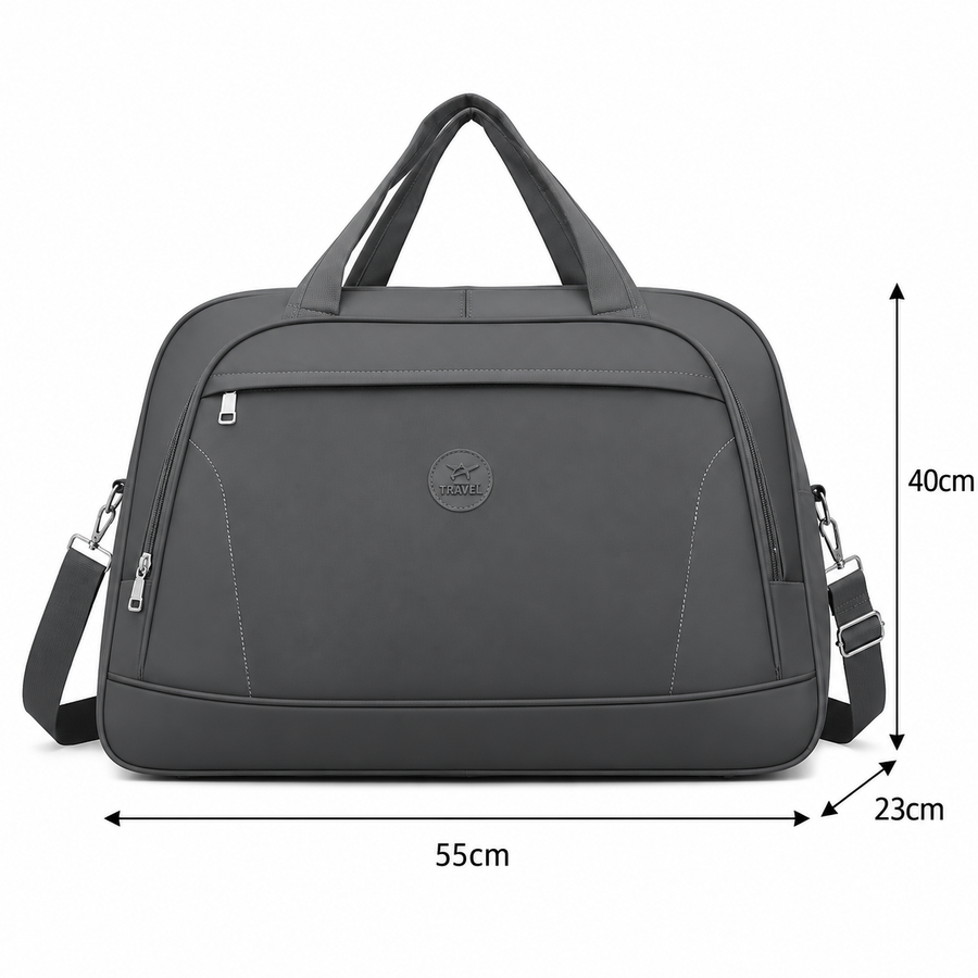 ATYRAU Travel Bag, 50x23x40 cm, Oxford, Grey