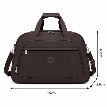 ATYRAU Travel Bag, 50x23x40 cm, Oxford, Brown
