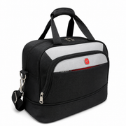 KHIVA Expandable Travel Bag, 40x20x25cm, Oxford, Black