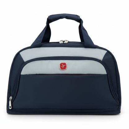 KHIVA Expandable Travel Bag, 40x20x25cm, Oxford, Blue