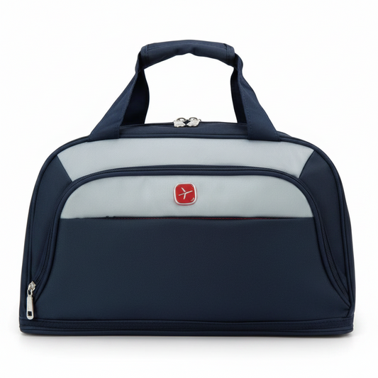 KHIVA Expandable Travel Bag, 40x20x25cm, Oxford, Blue