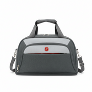 KHIVA Expandable Travel Bag, 40x20x25cm, Oxford, Grey