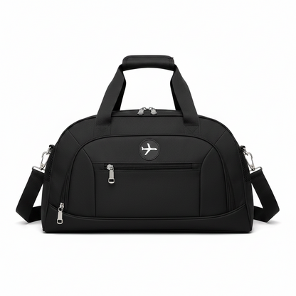 KARAGANDA Travel Bag, 54x26x27 cm, Oxford, Black