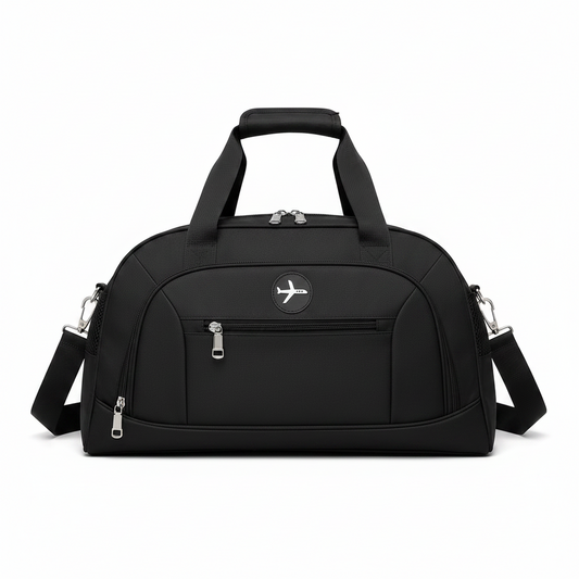 KARAGANDA Travel Bag, 54x26x27 cm, Oxford, Black