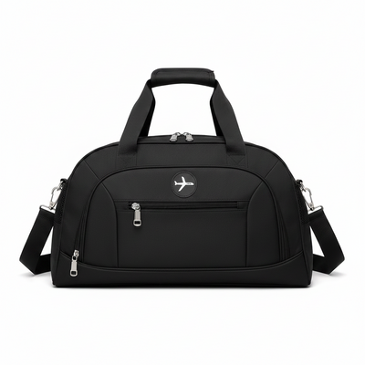 KARAGANDA Travel Bag, 54x26x27 cm, Oxford, Black