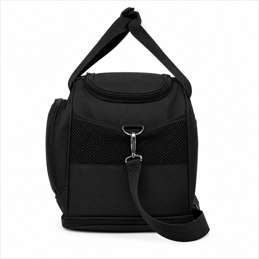 KARAGANDA Travel Bag, 54x26x27 cm, Oxford, Black