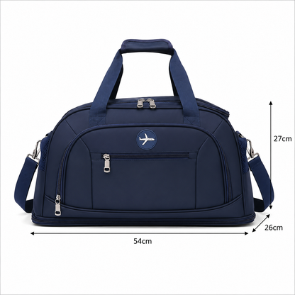 KARAGANDA Travel Bag, 54x26x27 cm, Oxford, Blue