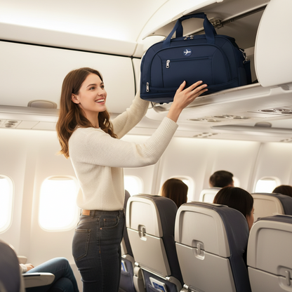 KARAGANDA Travel Bag, 54x26x27 cm, Oxford, Blue