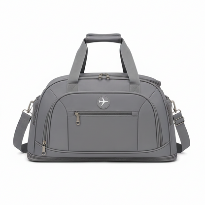KARAGANDA Travel Bag, 54x26x27 cm, Oxford, Grey