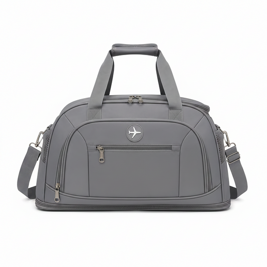 KARAGANDA Travel Bag, 54x26x27 cm, Oxford, Grey