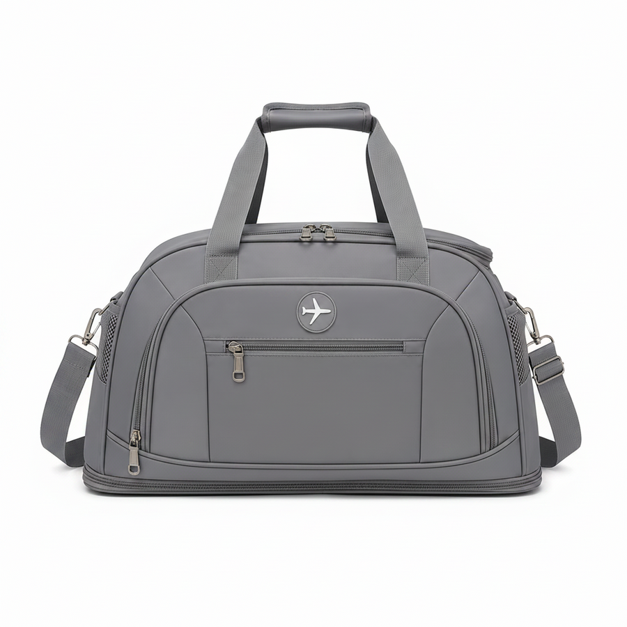 KARAGANDA Travel Bag, 54x26x27 cm, Oxford, Grey