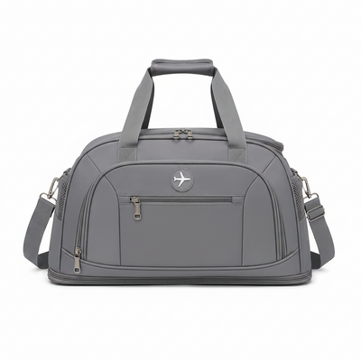 KARAGANDA Travel Bag, 54x26x27 cm, Oxford, Grey