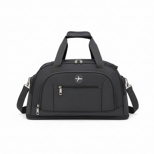 KARAGANDA Travel Bag, 54x26x27 cm, Oxford, Dark Grey