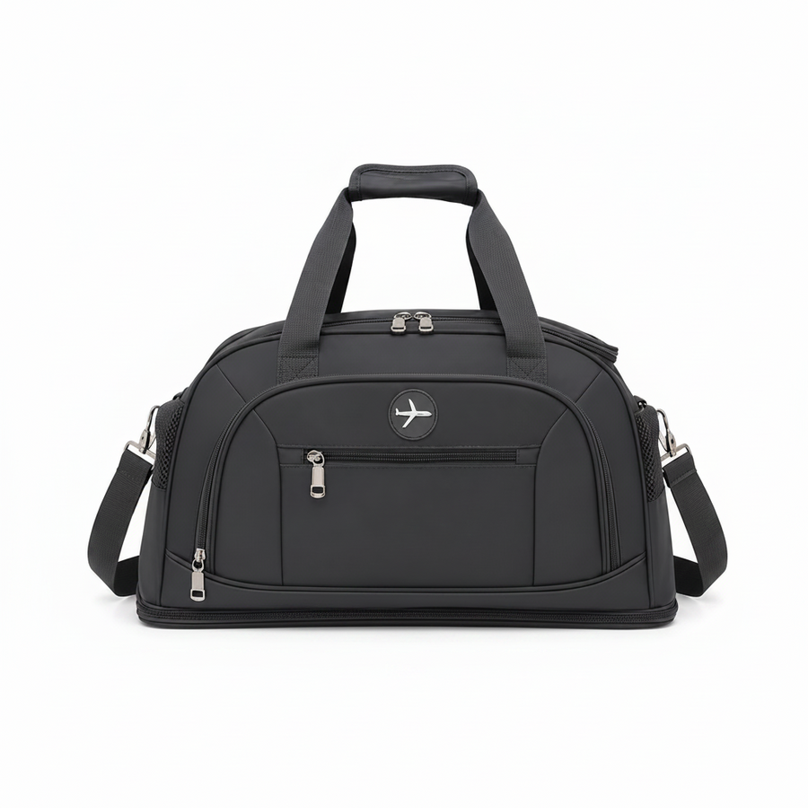 KARAGANDA Travel Bag, 54x26x27 cm, Oxford, Dark Grey