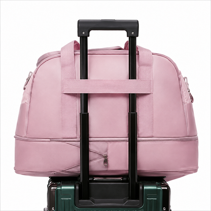 KARAGANDA Travel Bag, 54x26x27 cm, Oxford, Pink