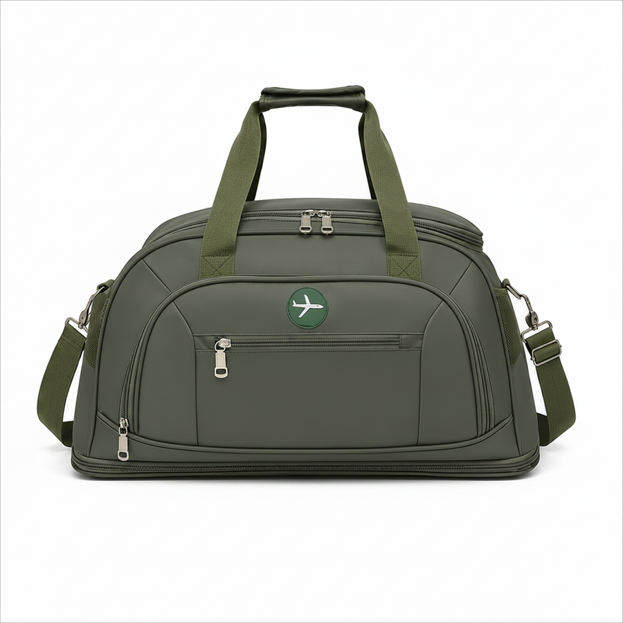 KARAGANDA Travel Bag, 54x26x27 cm, Oxford, Green