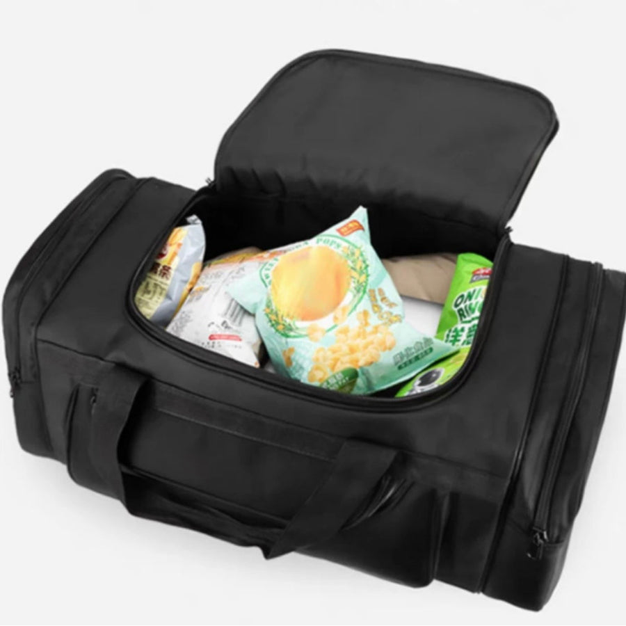 Travel Bag KOSTANAY, 60x30x26 cm, Oxford, Black
