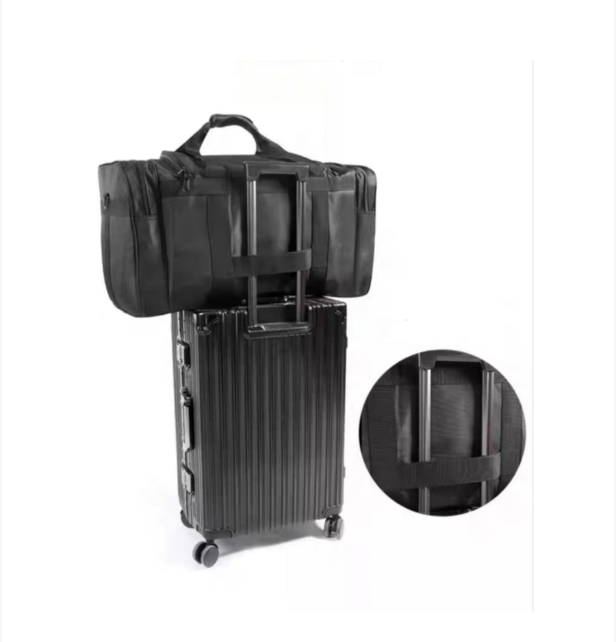 Travel Bag KOSTANAY, 60x30x26 cm, Oxford, Black