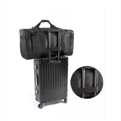 KOSTANAY Travel Bag, 80x35x38 cm, Oxford, Black