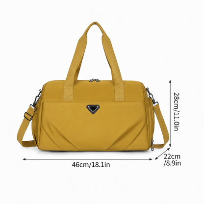 SHYMKENT Travel Bag, 46x22x28cm, Oxford, Yellow