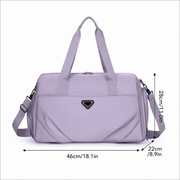 SHYMKENT Travel Bag, 46x22x28cm, Oxford, Purple