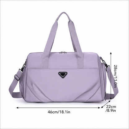 SHYMKENT Travel Bag, 46x22x28cm, Oxford, Purple