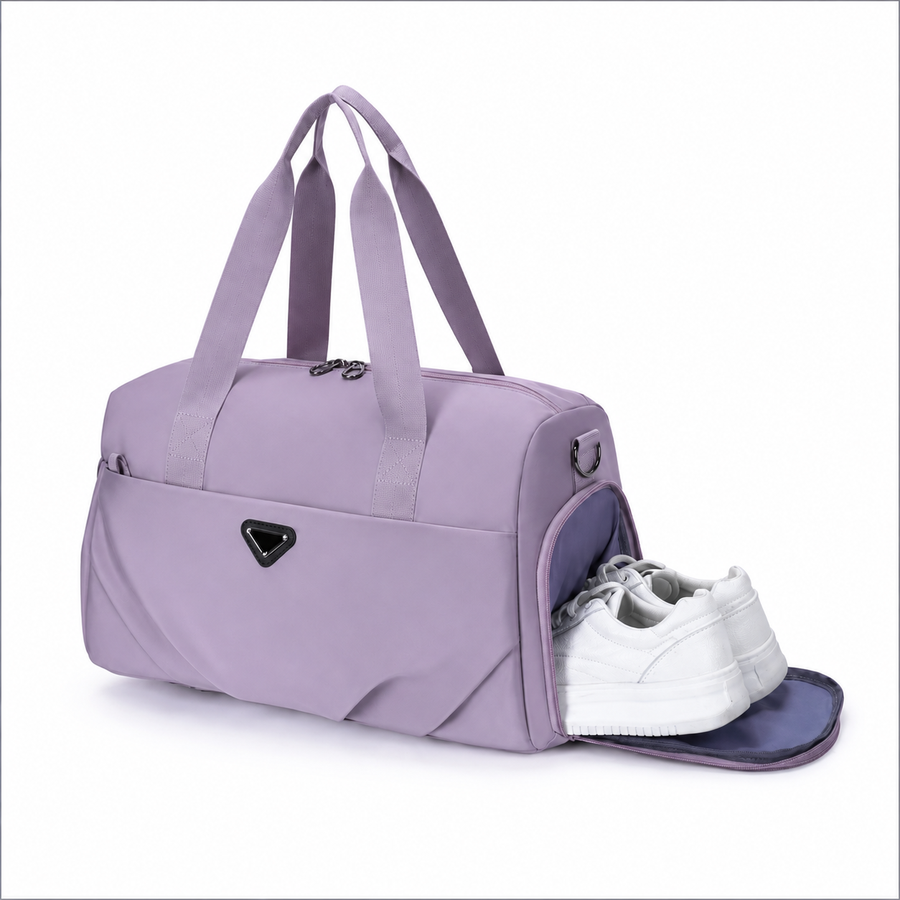 SHYMKENT Travel Bag, 46x22x28cm, Oxford, Purple
