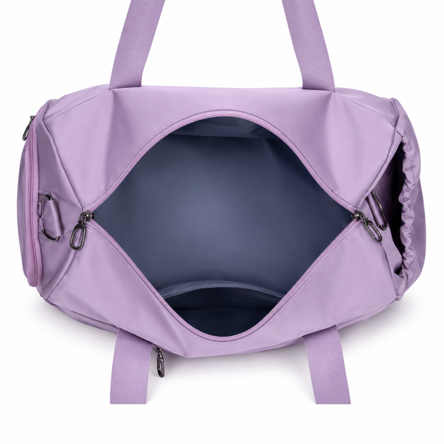 SHYMKENT Travel Bag, 46x22x28cm, Oxford, Purple