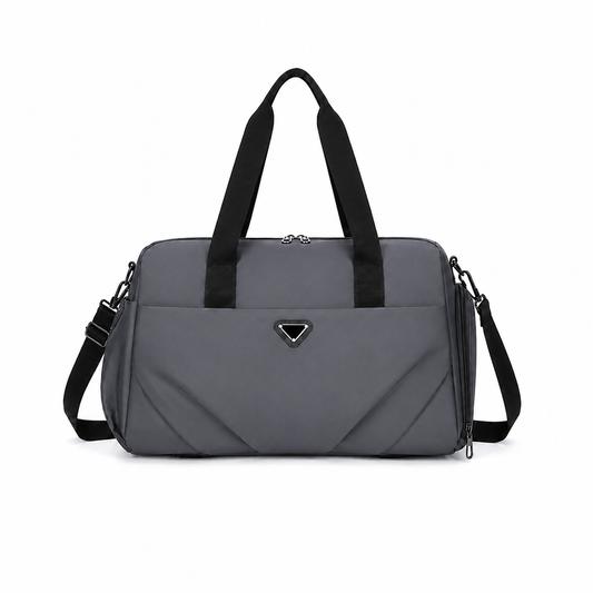 SHYMKENT Travel Bag, 46x22x28cm, Oxford, Dark Grey