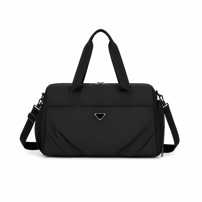 SHYMKENT Travel Bag, 46x22x28cm, Oxford, Black
